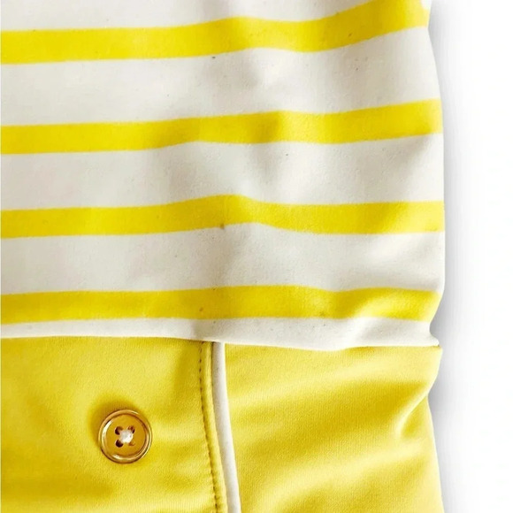 Janie & Jack | Ruffle Striped Swimsuit (3) 💛 - Picture 7 of 8